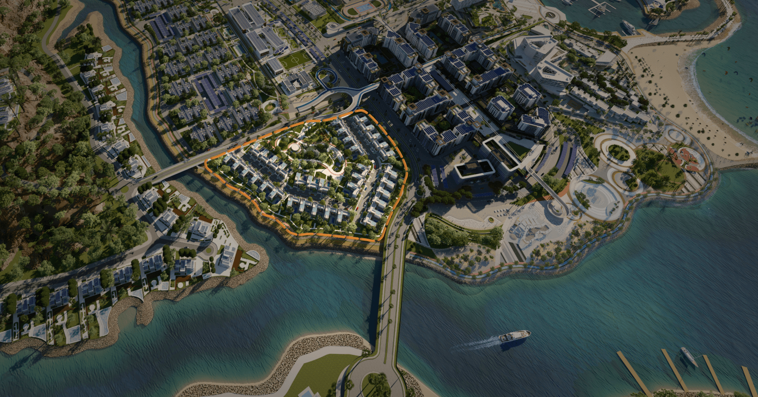 Sustainable city prime location